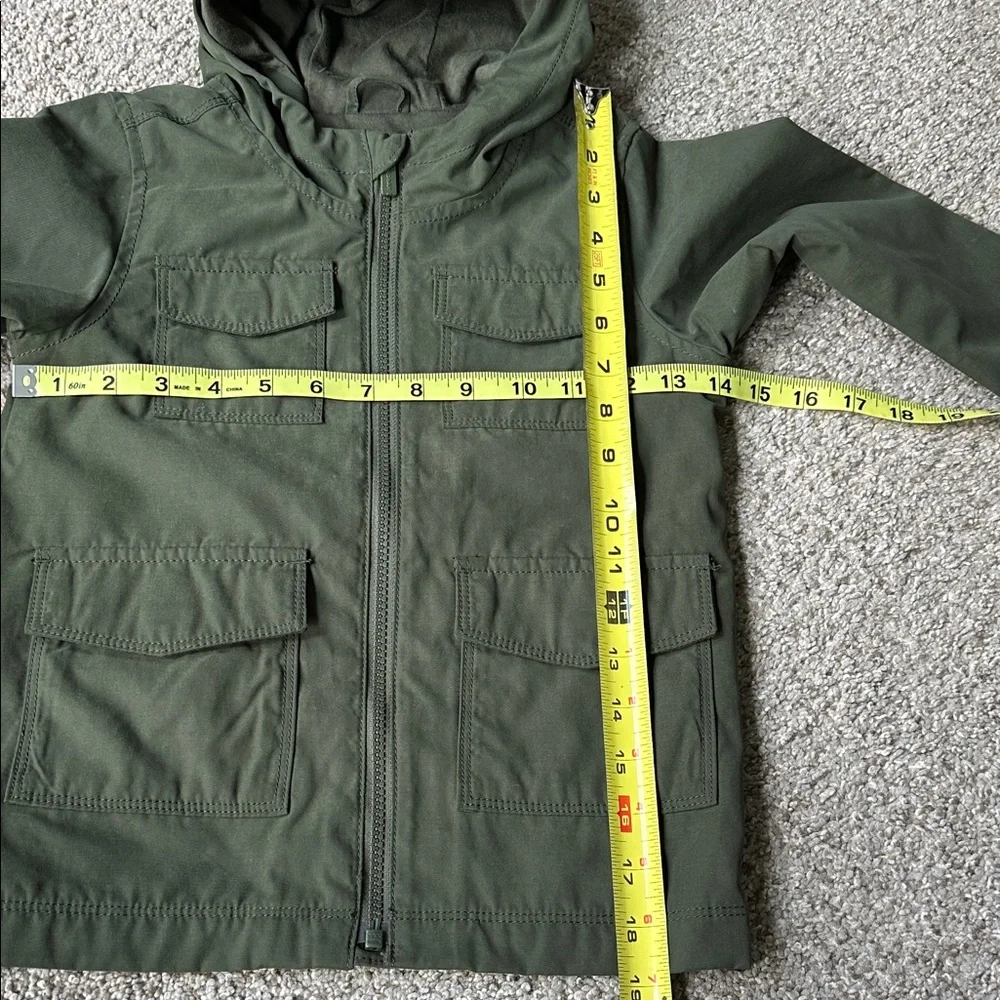 Old Navy Kids Olive Hooded Windbreaker - Raincoat‎